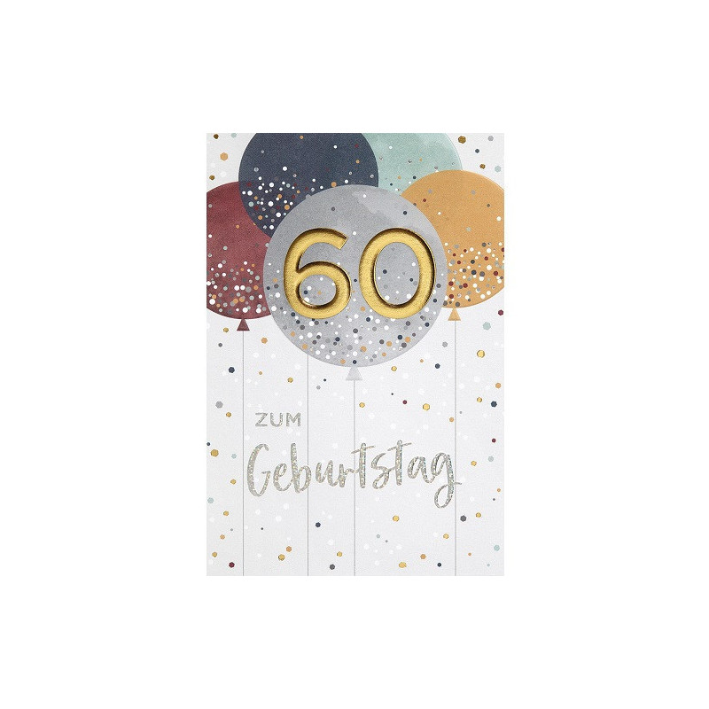 CARTE VOEUX BSB HAPPY BIRTHDAY 60