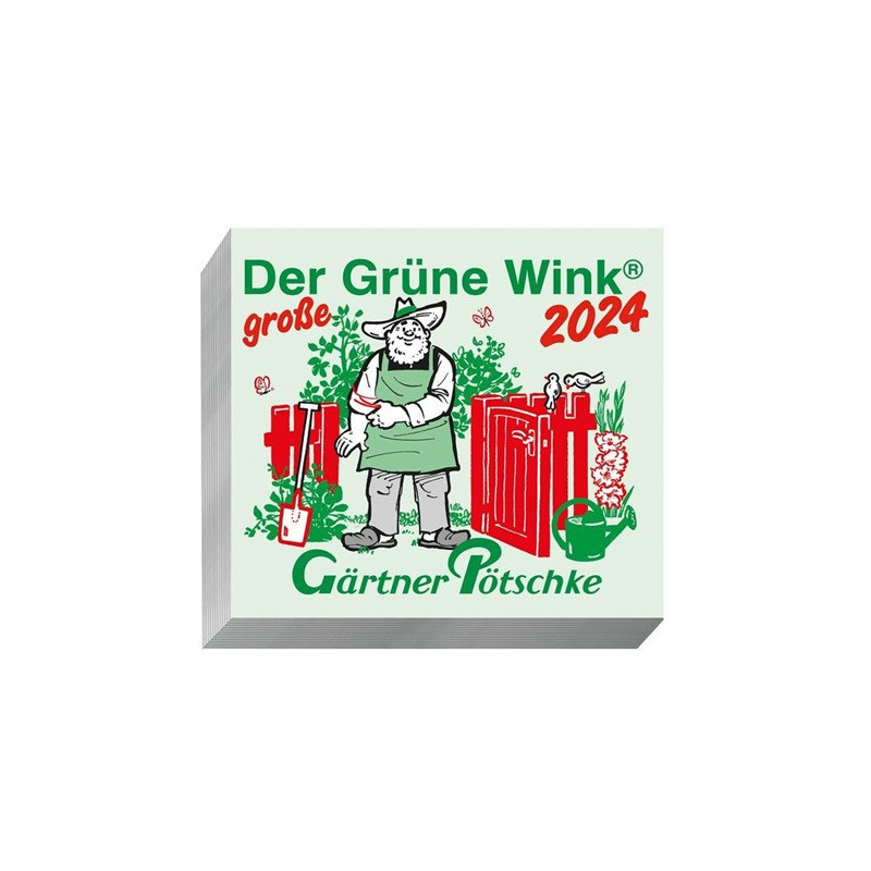 CALENDRIER A EFFEUIL. GAERTNER POETSCHKE 17X15,5CM AVEC DOS