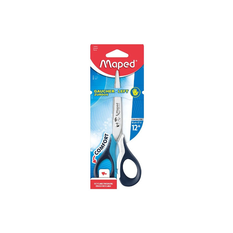 CISEAUX ENFANTS MAPED 16CM GAUCHER ASS.