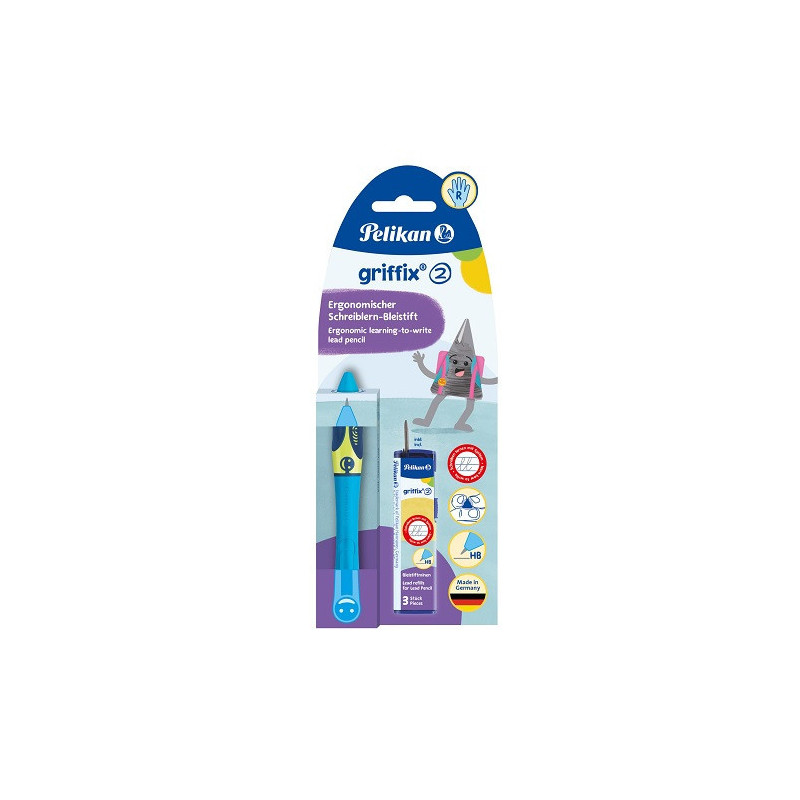 CRAYON NOIR PELIKAN GRIFFIX BLEU DROIT. (400195820)