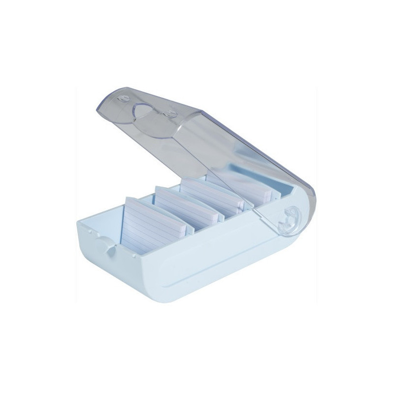 FICHIER EXACOMPTA A7 BUNNYBOX BLEU PASTEL