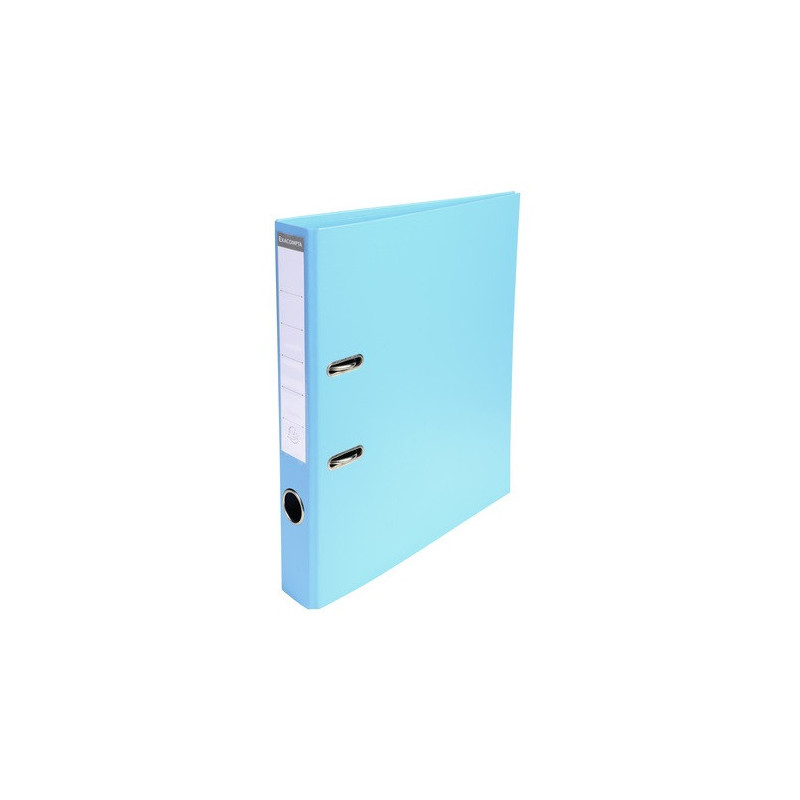 CLASSEUR EXACOMPTA PVC 5CM BLEU CLAIR