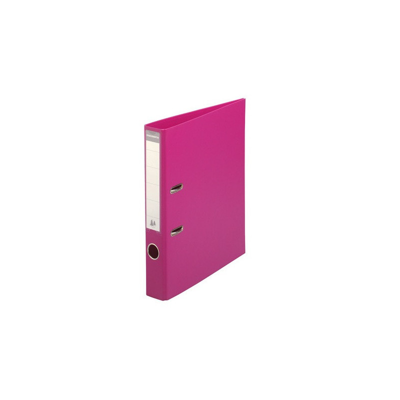 CLASSEUR EXACOMPTA PVC 5CM FRAMBOISE