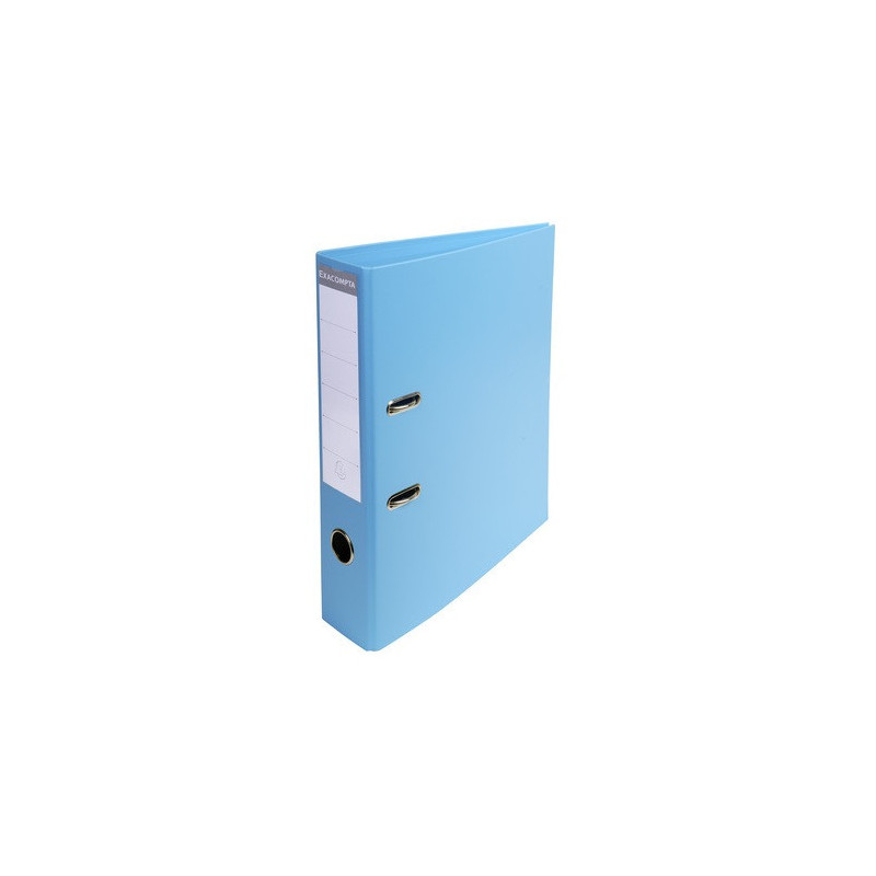 CLASSEUR EXACOMPTA PVC 7CM BLEU CLAIR