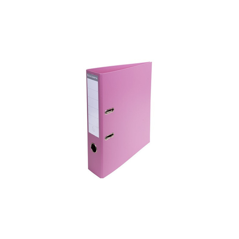 CLASSEUR EXACOMPTA PVC 7CM ROSE