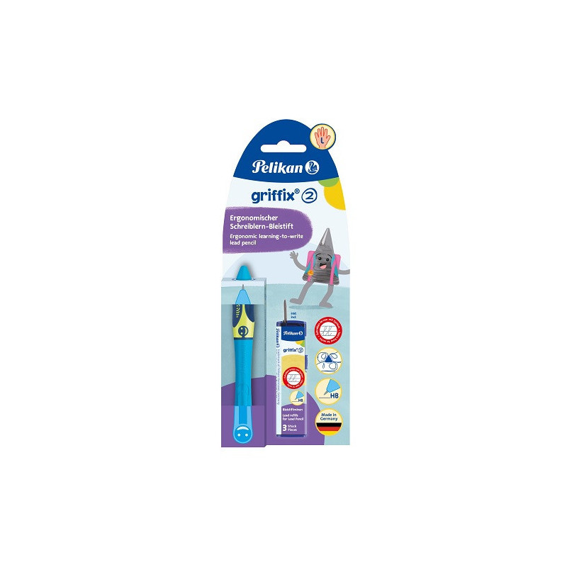 CRAYON NOIR PELIKAN GRIFFIX BLEU GAUCH. (300009680)