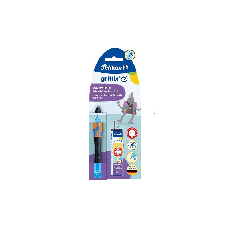 CRAYON NOIR PELIKAN GRIFFIX NOIR DROIT. (300009723)