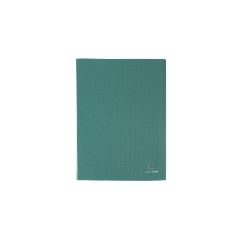 ALBUM PRESENT. A4 EXACOMPTA 60 POCH. VERT FONCE