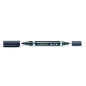 MARQUEUR PER. STAEDTLER DUO F-M NOIR POINTE RONDE