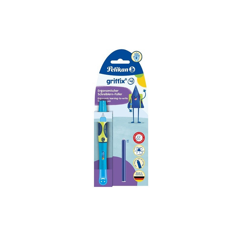 PLUME PELIKAN GRIFFIX BLEU DROITIER (400195786)
