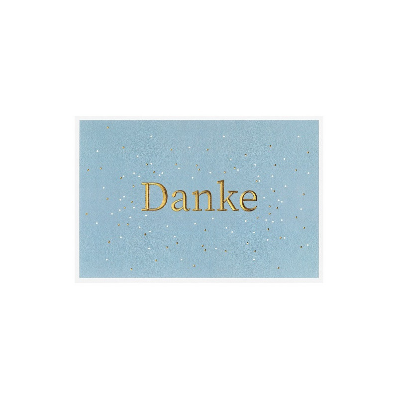 CARTE VOEUX BSB NATURE CARD MERCI