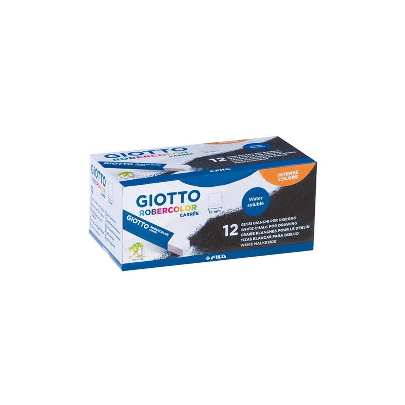 CRAIE CARRE GIOTTO BLANC 12PCS
