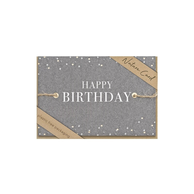 CARTE VOEUX BSB NATURE CARD HAPPY BIRTHDAY