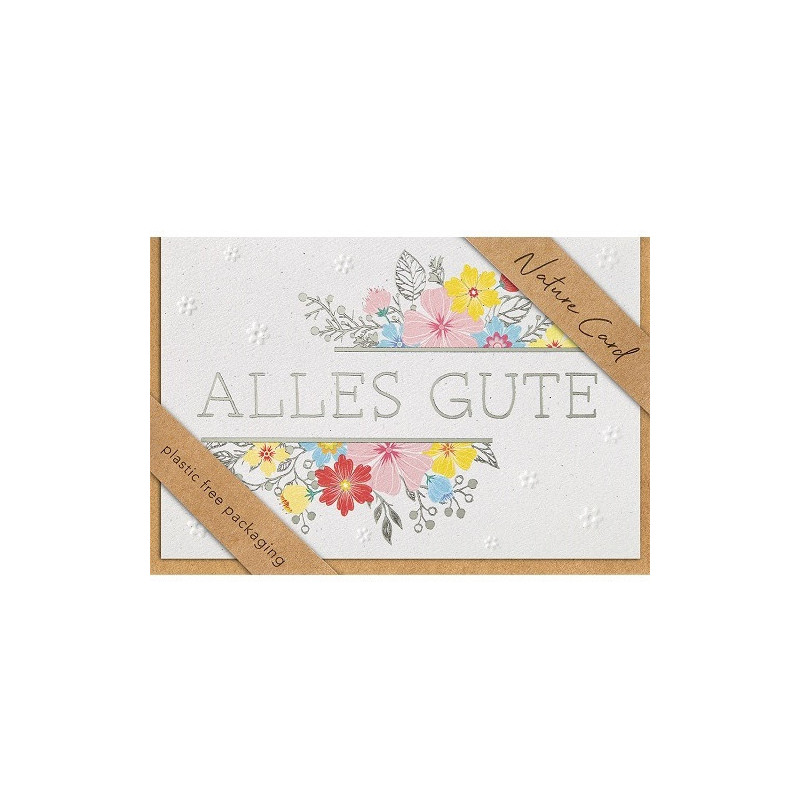 CARTE VOEUX BSB NATURE CARD GENERAL CONGRATULATIONS