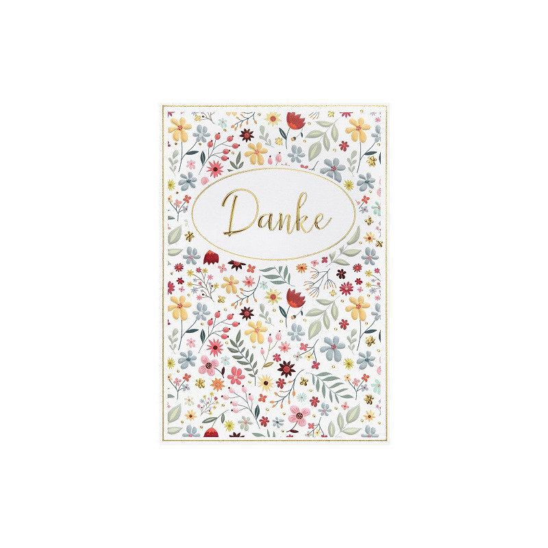 CARTE VOEUX BSB NATURE CARD MERCI