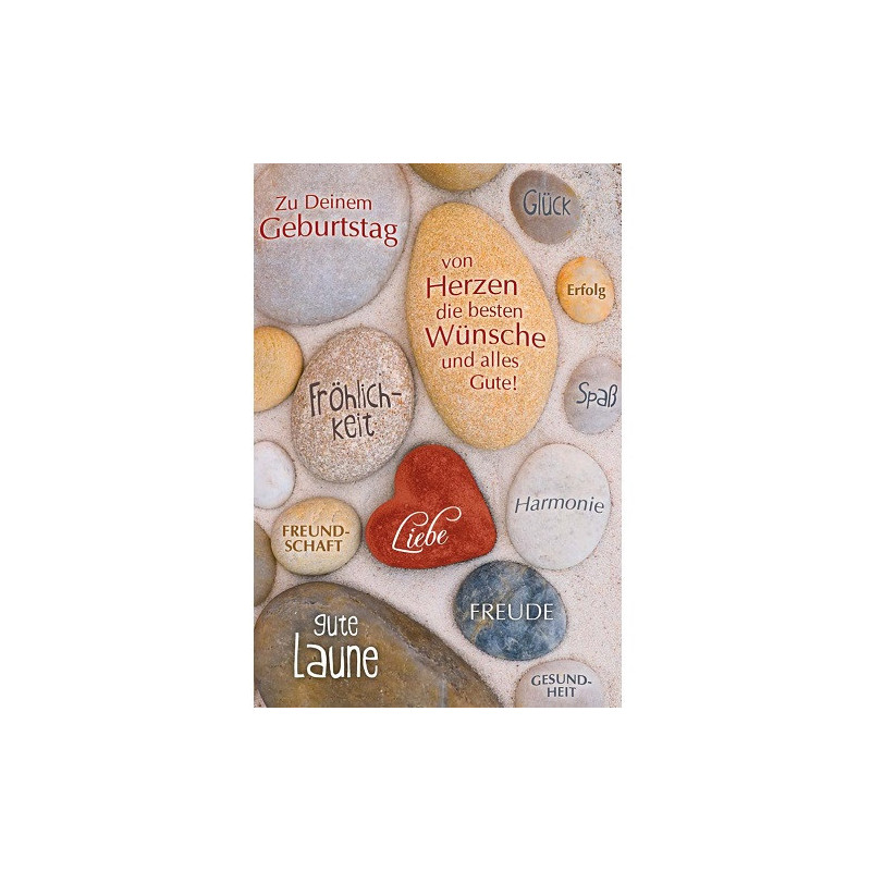 CARTE VOEUX BSB NATURE CARD HAPPY BIRTHDAY
