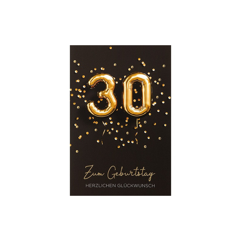 CARTE VOEUX BSB HAPPY BIRTHDAY 30