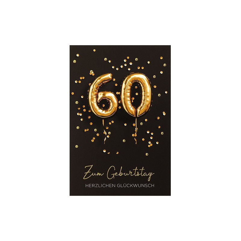 CARTE VOEUX BSB HAPPY BIRTHDAY 60