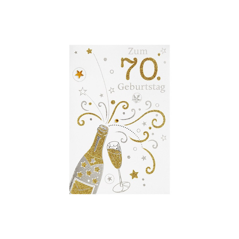 CARTE VOEUX BSB HAPPY BIRTHDAY 70