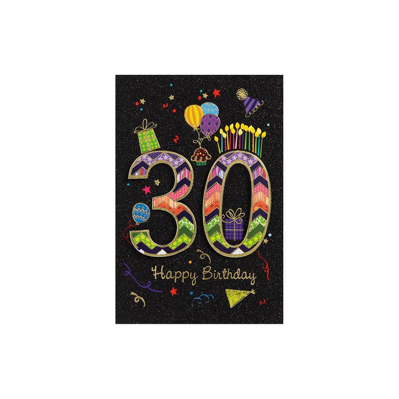 CARTE VOEUX BSB HAPPY BIRTHDAY 30