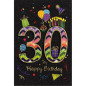 CARTE VOEUX BSB HAPPY BIRTHDAY 30
