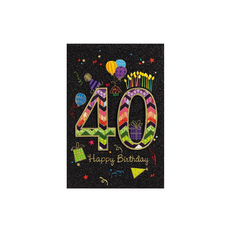 CARTE VOEUX BSB HAPPY BIRTHDAY 40