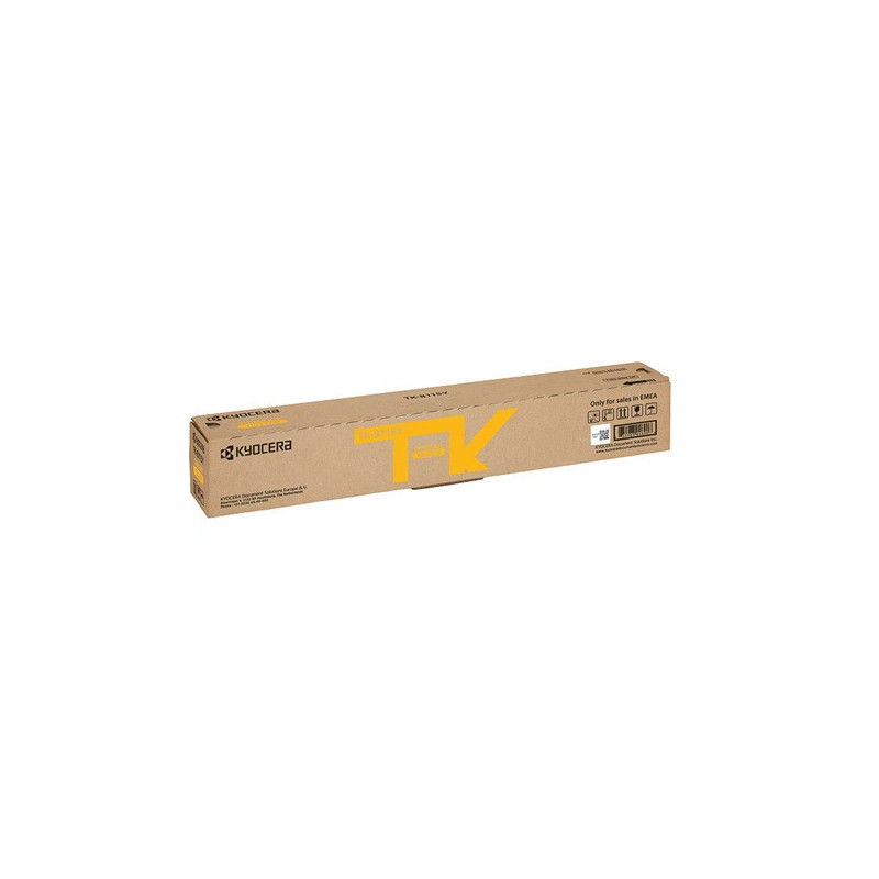 CARTOUCHE IMP. KYOCERA ECOSYS M8124CIDN JAUNE 6000P.