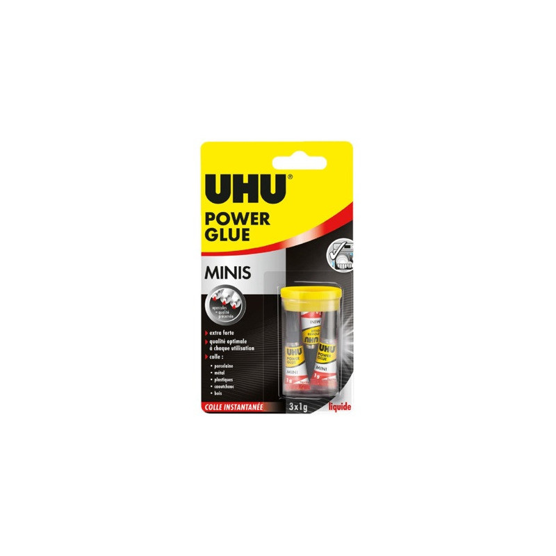 COLLE UHU UNIVERSELLE 1G 3PCS BLISTER