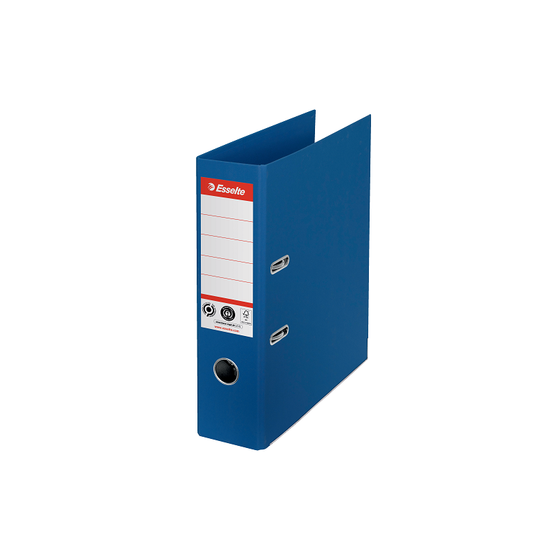 CLASSEUR ESSELTE CARTON RECYCLE 7CM BLEU