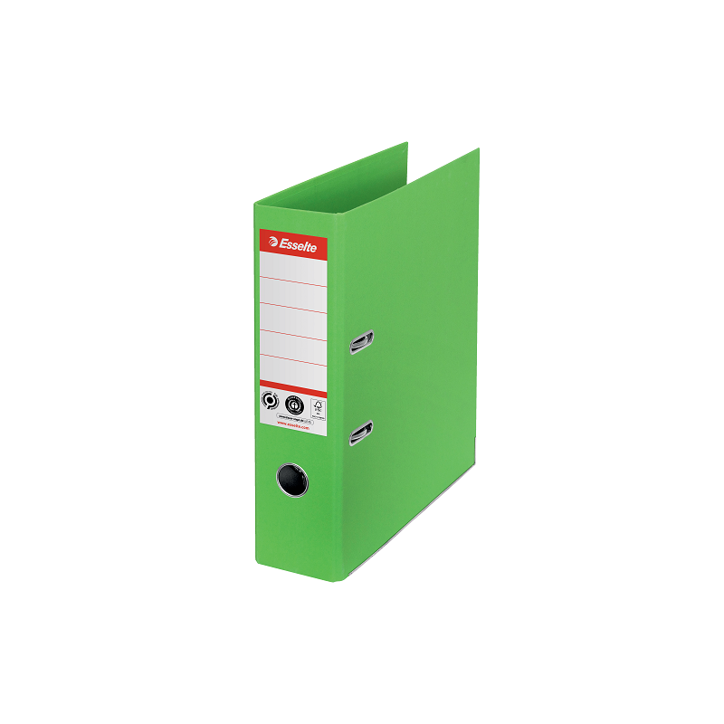 CLASSEUR ESSELTE CARTON RECYCLE 7CM VERT