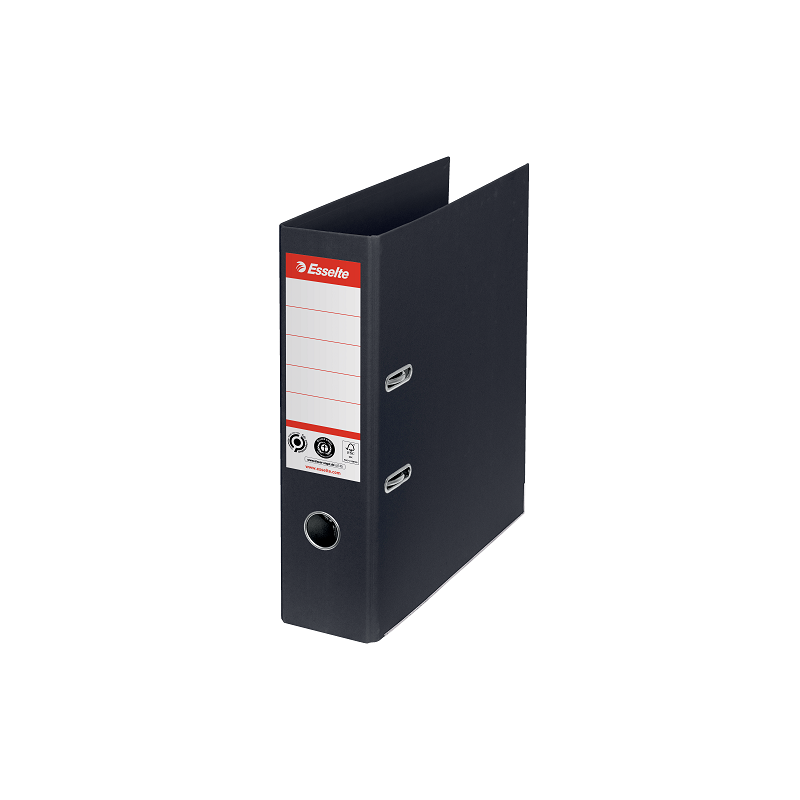 CLASSEUR ESSELTE CARTON RECYCLE 7CM NOIR