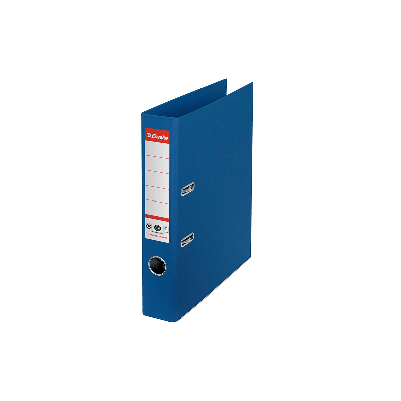 CLASSEUR ESSELTE CARTON RECYCLE 5CM BLEU