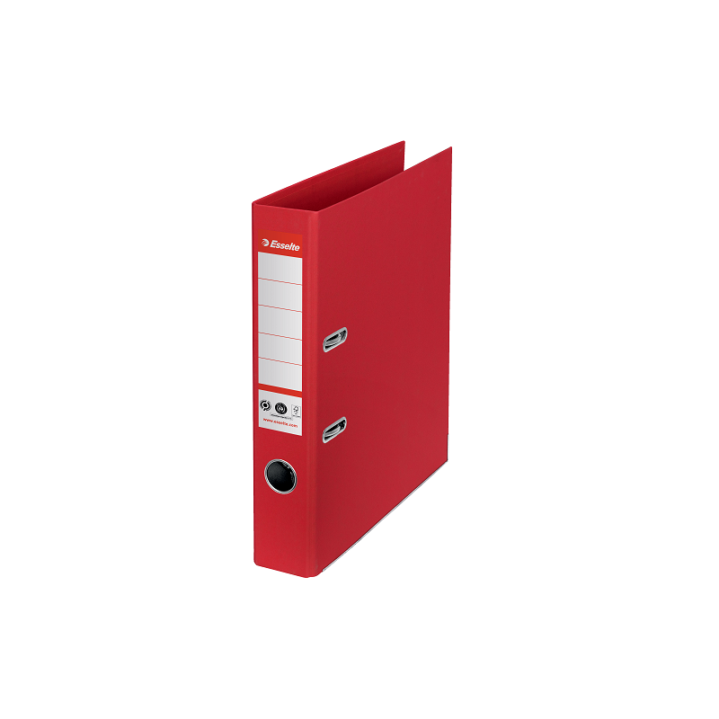 CLASSEUR ESSELTE CARTON RECYCLE 5CM ROUGE