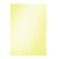 CHEMISE PLAST. A4 TRANSP. LEITZ CRISTAL JAUNE 150µ