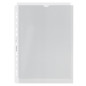 HOUSSE A4 TRANSP. LEITZ GRAINEE 130MY OUVERT 2 COTÉS