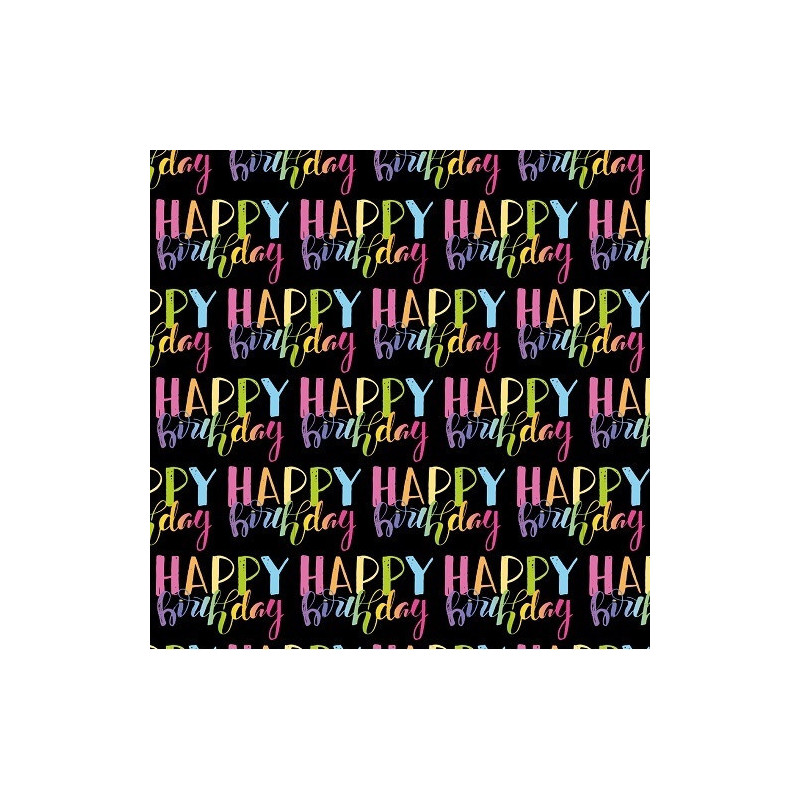 PAPIER CADEAU BSB HAPPY BIRTHDAY