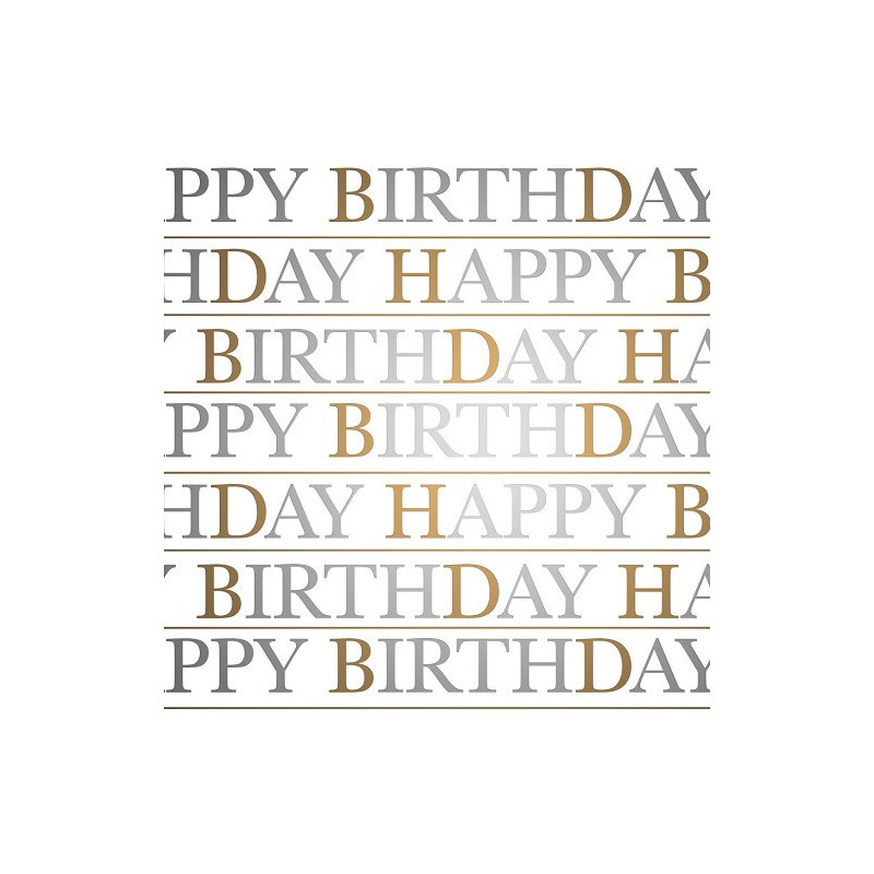 PAPIER CADEAU BSB HAPPY BIRTHDAY