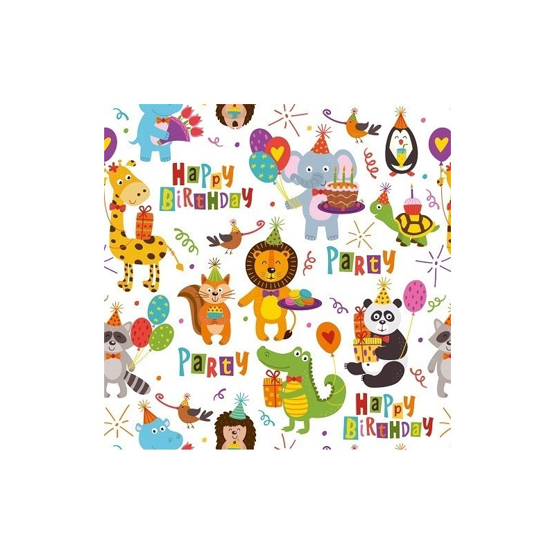 PAPIER CADEAU BSB HAPPY BIRTHDAY