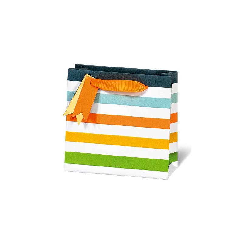 SACHET BSB 14,5X15X6CM NEON STRIPES
