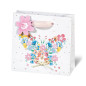 SACHET BSB 14,5X15X6CM FLOWERS & BUTTERFLY