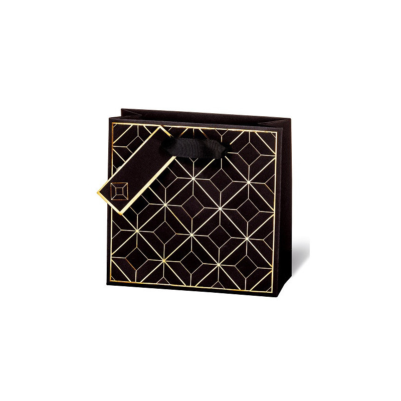 SACHET BSB 14,5X15X6CM BLACK ART