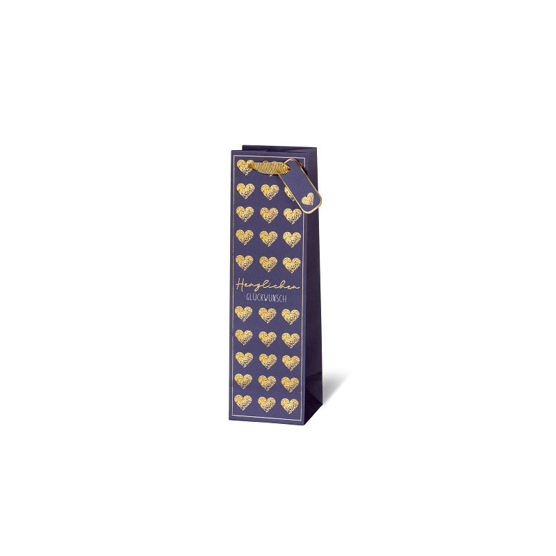 SACHET BSB BOUT. 36X10,5X10CM ELEGANT HEARTS
