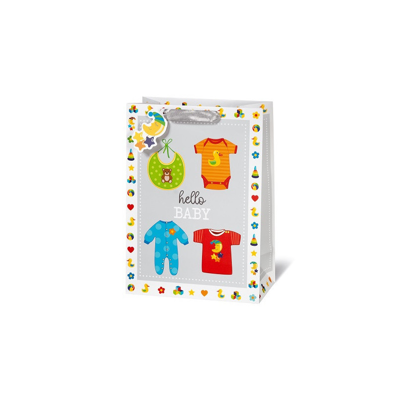 SACHET BSB 36X26X14CM HELLO BABY