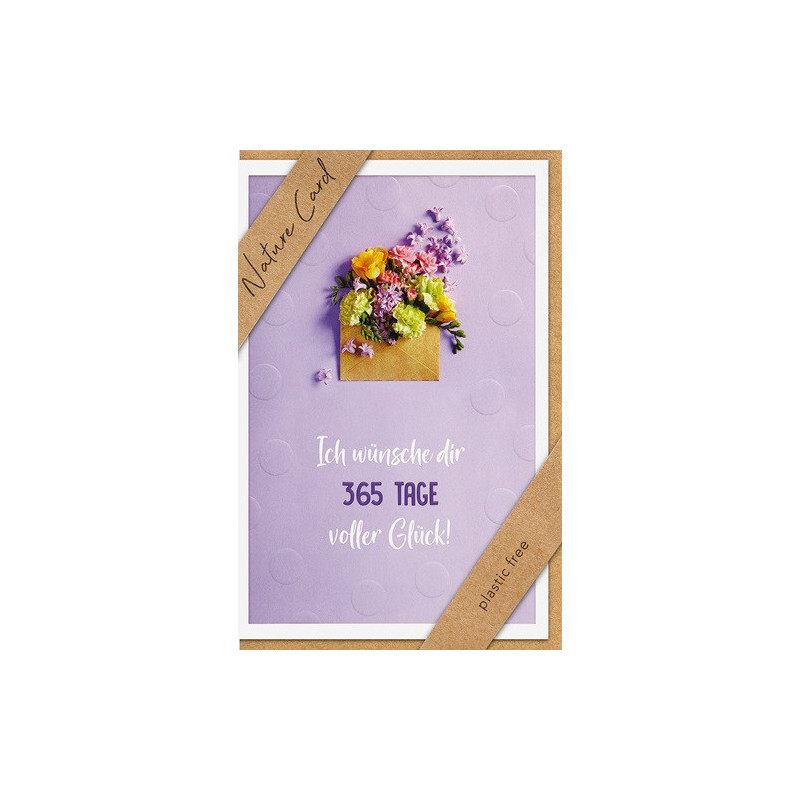 CARTE VOEUX BSB NATURE CARD GENERAL CONGRATULATIONS