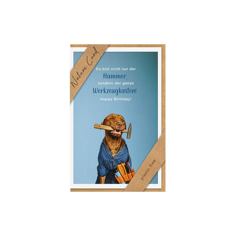 CARTE VOEUX BSB NATURE CARD HAPPY BIRTHDAY
