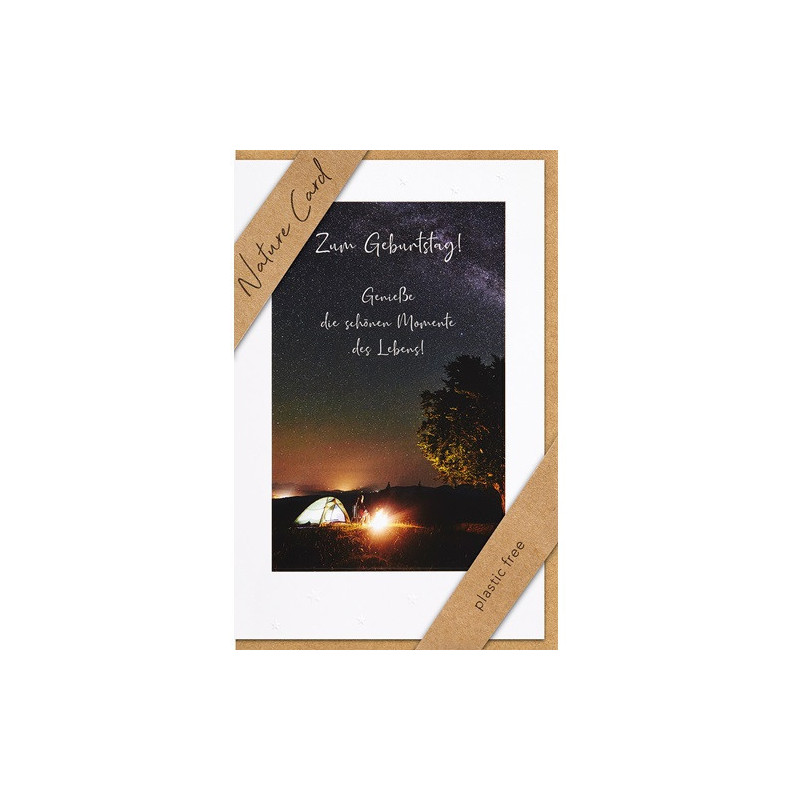 CARTE VOEUX BSB NATURE CARD HAPPY BIRTHDAY