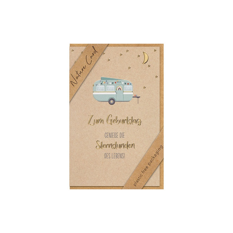 CARTE VOEUX BSB NATURE CARD HAPPY BIRTHDAY