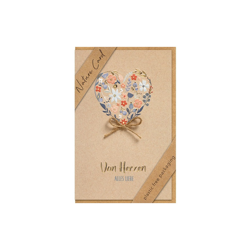 CARTE VOEUX BSB NATURE CARD GENERAL CONGRATULATIONS