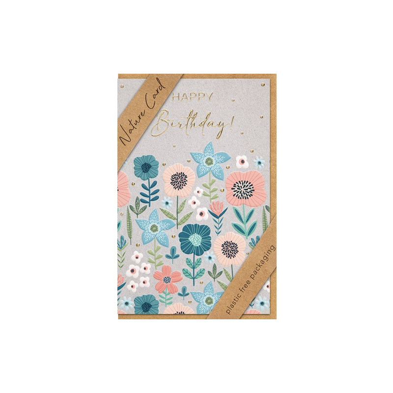 CARTE VOEUX BSB NATURE CARD HAPPY BIRTHDAY
