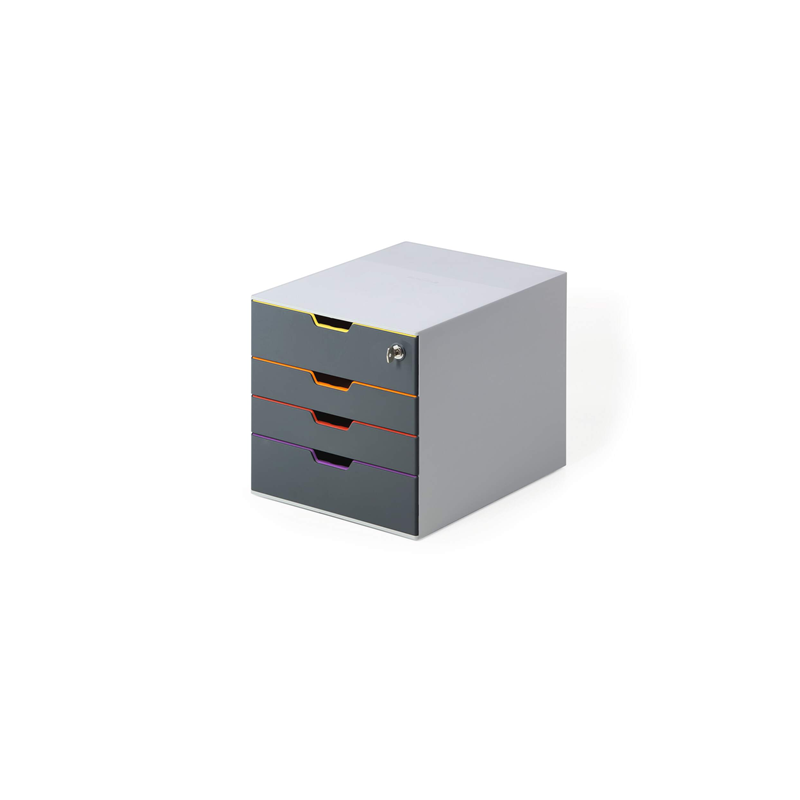 POST-SET 4 TIROIRS DURABLE VARICOLOR SAFE